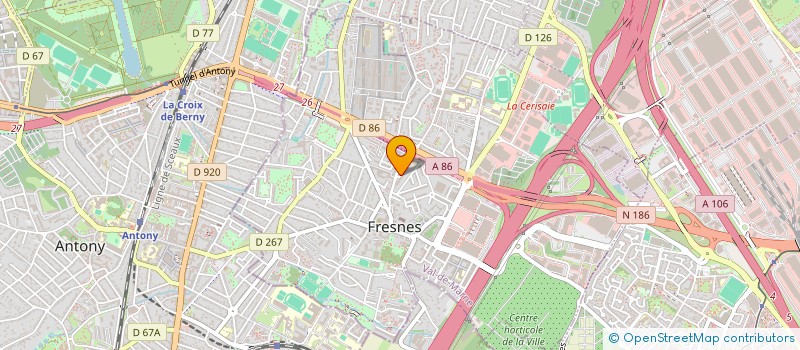 localisation de l'entreprise INDIVISION MAHARJAN SAROJ ET ANU  FRESNES