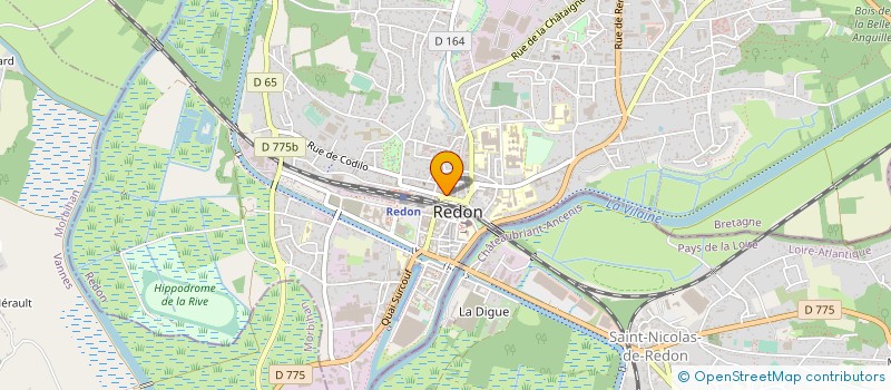 localisation de l'entreprise INDIVISION MAHE  REDON