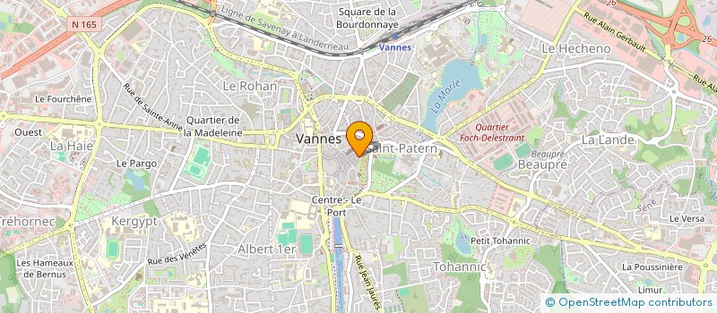 localisation de l'entreprise INDIVISION MAHEAS ET HOUEIX à VANNES