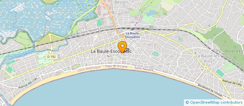 localisation de l'entreprise INDIVISION MAHEO  LA BAULE-ESCOUBLAC
