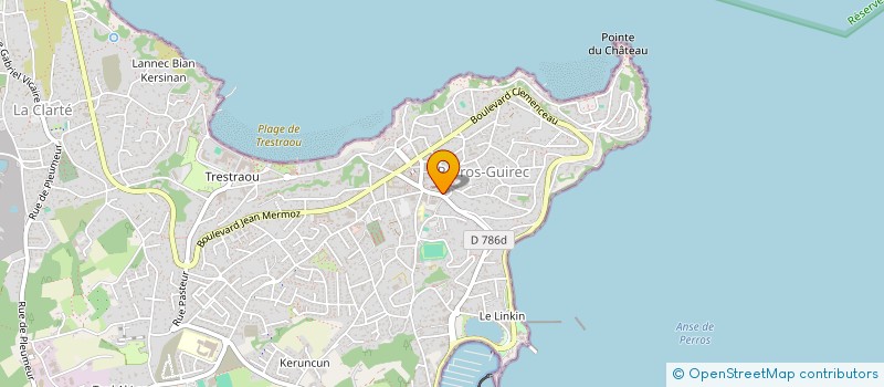 localisation de l'entreprise INDIVISION MAHER  PERROS-GUIREC