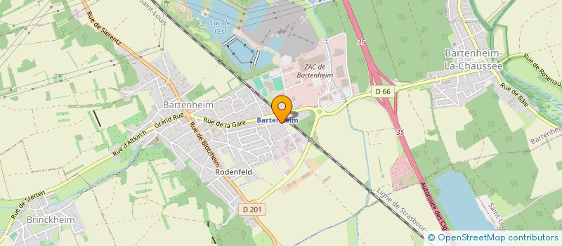 localisation de l'entreprise INDIVISION MAHIEDDINE  BARTENHEIM