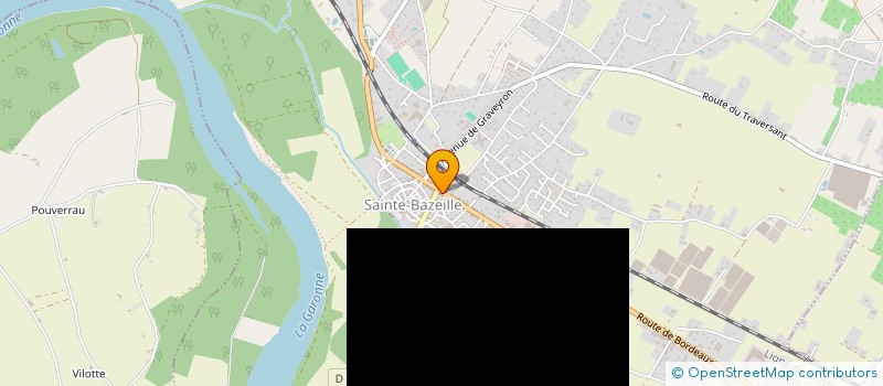 localisation de l'entreprise INDIVISION MAI SICARD  SAINTE-BAZEILLE