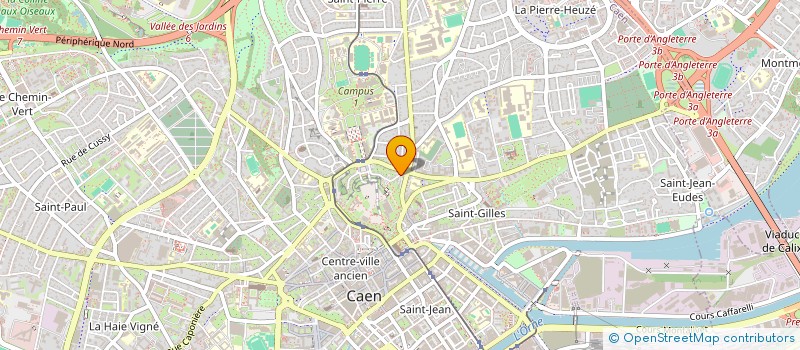 localisation de l'entreprise INDIVISION MAIGNAN BOUVIER à CAEN
