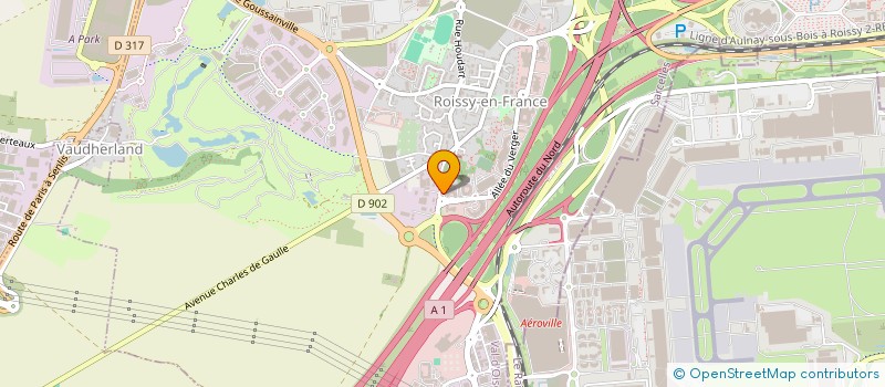 localisation de l'entreprise INDIVISION MAIGNAN STEPHANE ET BRIGITTE  ROISSY-EN-FRANCE