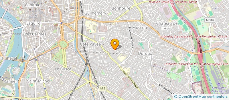 localisation de l'entreprise INDIVISION MAIGNE FRANCOISE NEE DARRIS à TOULOUSE