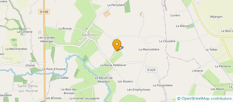 localisation de l'entreprise INDIVISION MAILLARD à LE PIN-LA-GARENNE