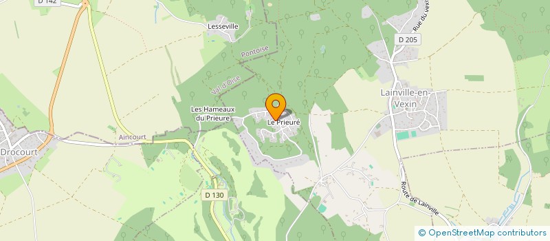 localisation de l'entreprise INDIVISION MAILLARD BLANCHET  LAINVILLE-EN-VEXIN