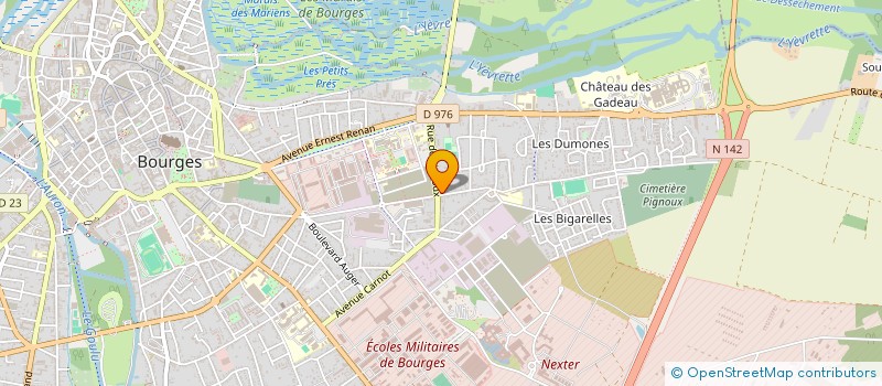 localisation de l'entreprise INDIVISION MAILLY ET THIBAUT  BOURGES