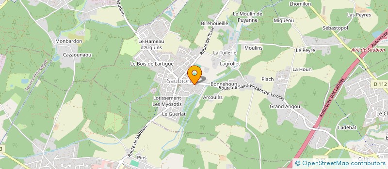 localisation de l'entreprise INDIVISION MAINA GARRIGUES NATHAN NICOLAS  SAUBION