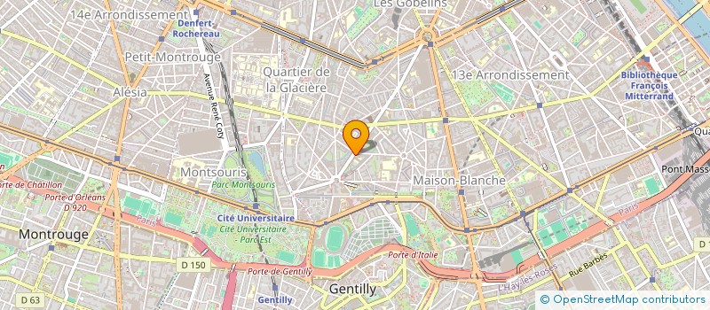 localisation de l'entreprise INDIVISION MAIRE ET RICO  PARIS 13