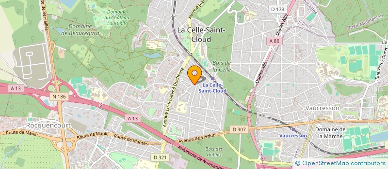 localisation de l'entreprise INDIVISION MAIRE - LAFOND PHESANS  LA CELLE-SAINT-CLOUD