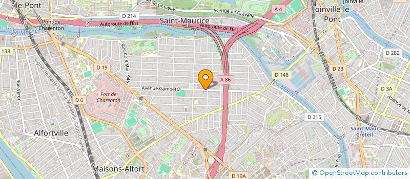 localisation de l'entreprise INDIVISION MAISON ALFORT  MAISONS-ALFORT