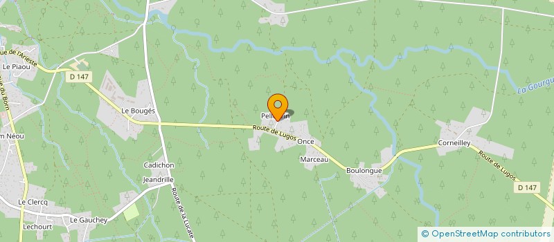 localisation de l'entreprise INDIVISION MAISONNEUVE ET DESMAREST  SANGUINET