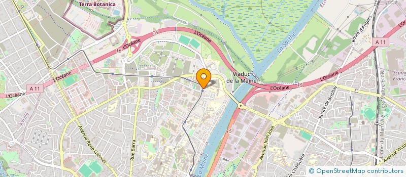localisation de l'entreprise INDIVISION MAISONNEUVE SYLVAIN ET COSMAO ANITA à ANGERS