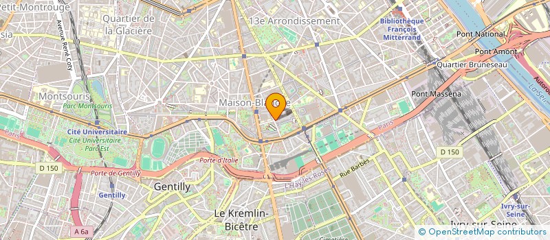 localisation de l'entreprise INDIVISION MAISSA FARROUX - RAITH MRAD  PARIS