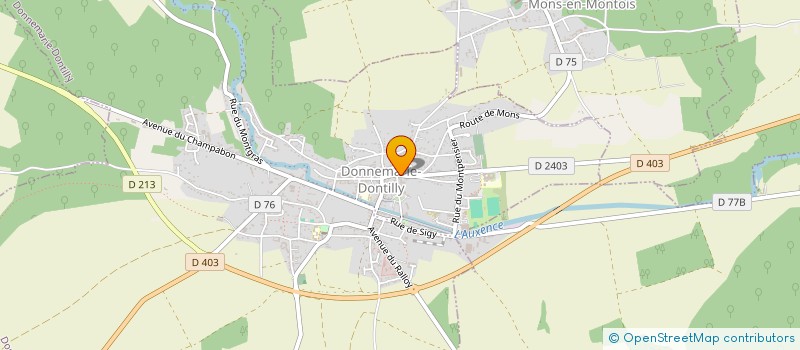 localisation de l'entreprise INDIVISION MAITRE HERVE à DONNEMARIE-DONTILLY