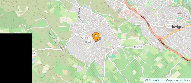 localisation de l'entreprise INDIVISION MAIZOU  SAINT-GEORGES-D'ORQUES