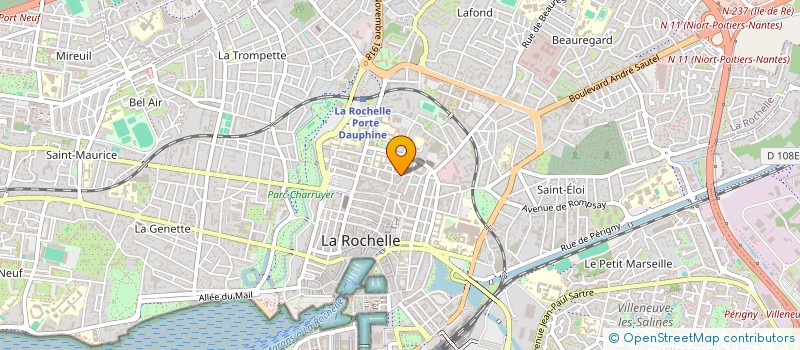 localisation de l'entreprise INDIVISION MAKOWIAK MINARET  LA ROCHELLE