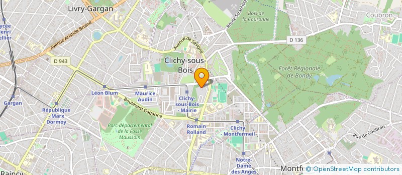 localisation de l'entreprise INDIVISION MALARD JULIETTE ET GABALDA PAUL à CLICHY-SOUS-BOIS