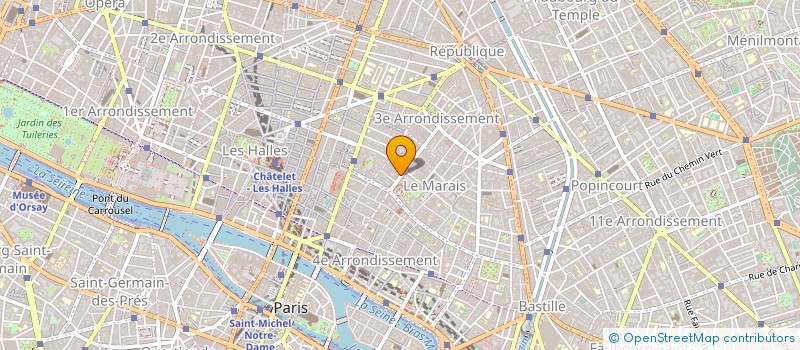 localisation de l'entreprise INDIVISION MALARET à PARIS