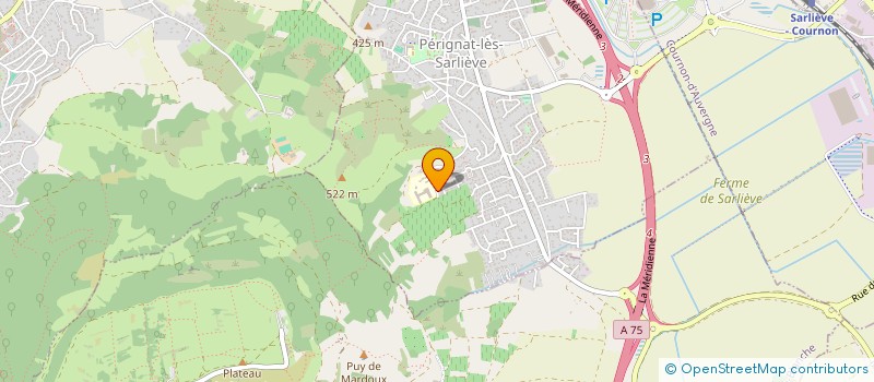 localisation de l'entreprise INDIVISION MALARTRE MICHEL ET DANIELLE  PERIGNAT-LES-SARLIEVE