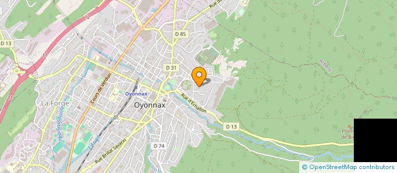 localisation de l'entreprise INDIVISION MALAVER NOVOA BARBOT à OYONNAX
