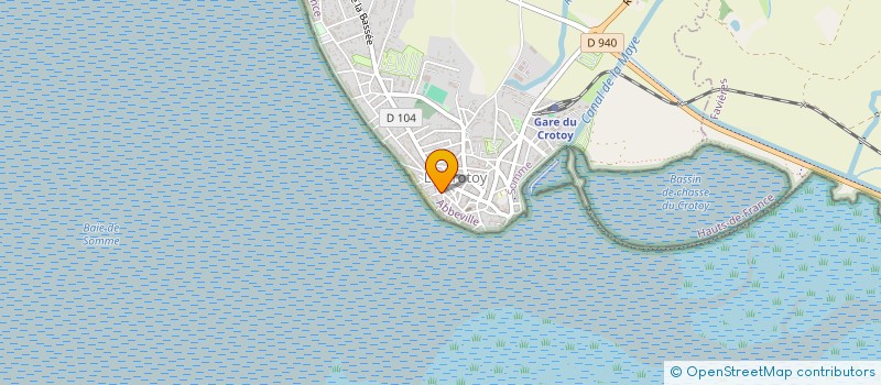 localisation de l'entreprise INDIVISION MALHERBE CONRAUX à LE CROTOY