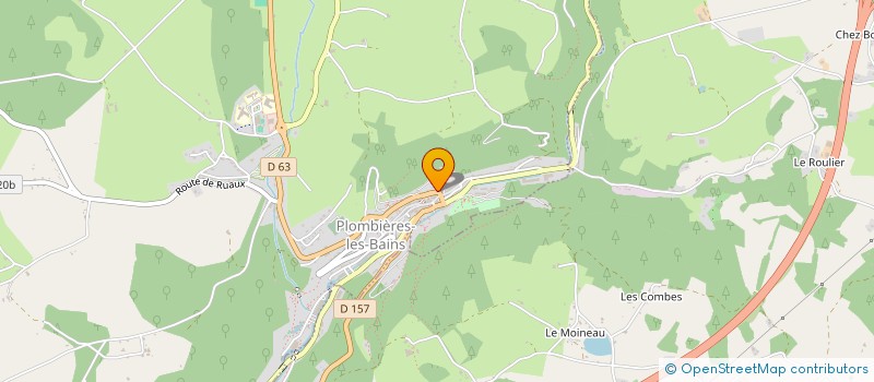 localisation de l'entreprise INDIVISION MALINGREY  PLOMBIERES-LES-BAINS