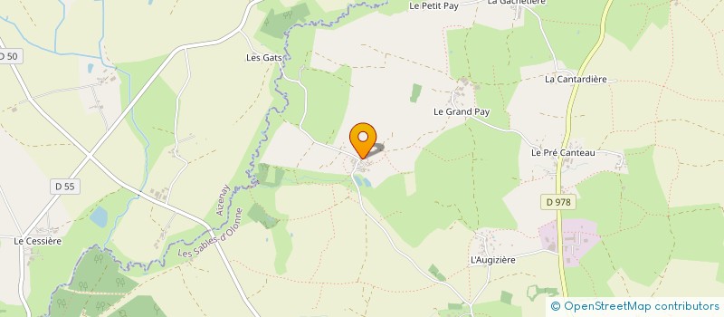 localisation de l'entreprise INDIVISION MALLARD  BEAULIEU-SOUS-LA-ROCHE