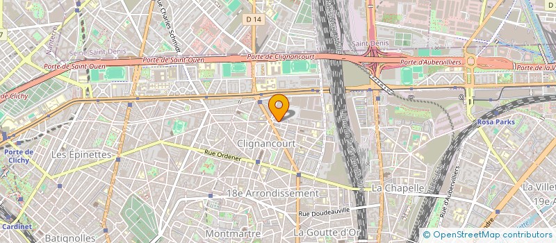 localisation de l'entreprise INDIVISION MALMONTET  PARIS