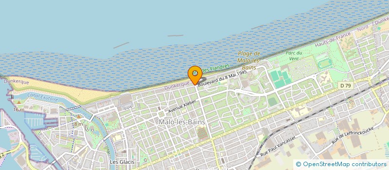 localisation de l'entreprise INDIVISION MALO  DUNKERQUE