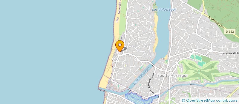 localisation de l'entreprise INDIVISION MALO CAPELLE  SOORTS-HOSSEGOR