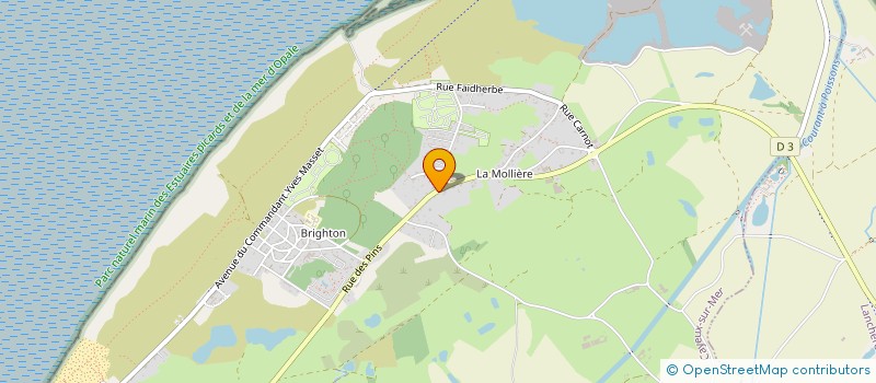 localisation de l'entreprise INDIVISION MALOT  CAYEUX-SUR-MER