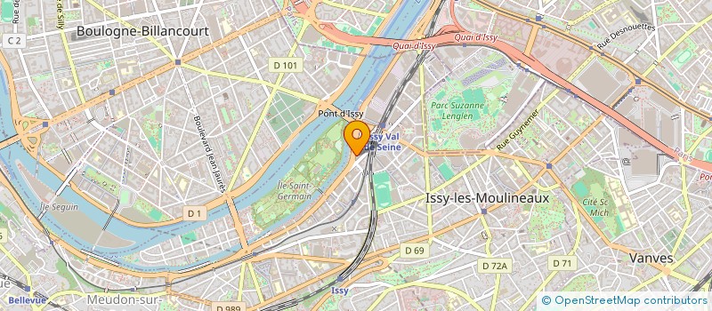 localisation de l'entreprise INDIVISION MALTERRE-VERNET à ISSY-LES-MOULINEAUX