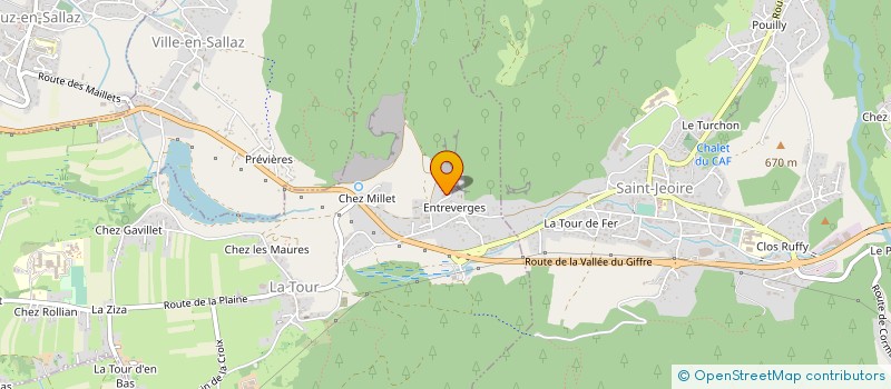 localisation de l'entreprise INDIVISION MAMBRE à LA TOUR