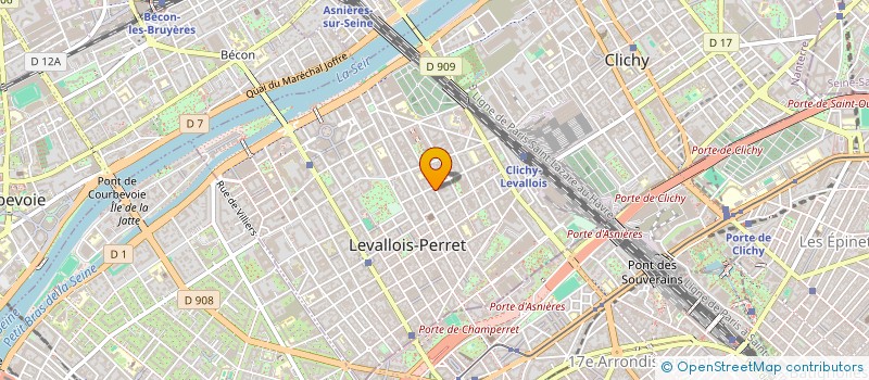 localisation de l'entreprise INDIVISION MAMOU DANA à LEVALLOIS-PERRET