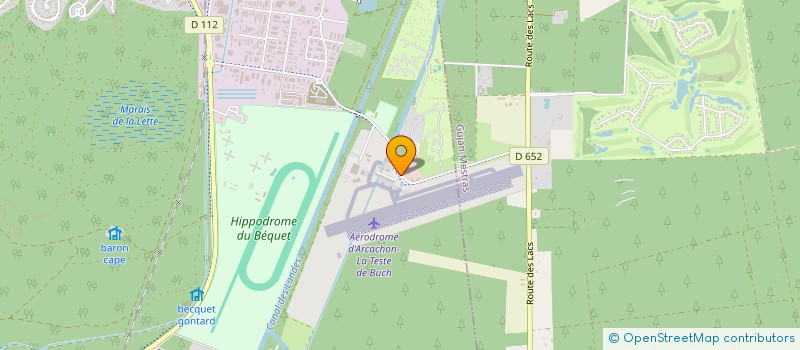 localisation de l'entreprise INDIVISION MANCIET-DUTHIL à LA TESTE-DE-BUCH