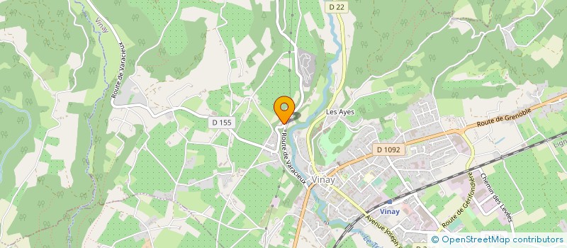 localisation de l'entreprise INDIVISION MANDIER  VINAY