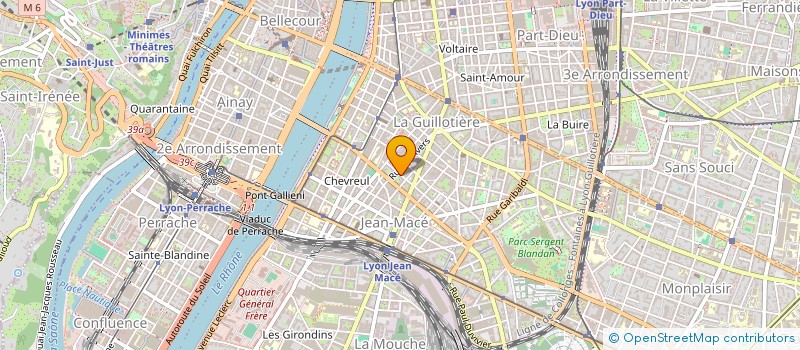 localisation de l'entreprise INDIVISION MANDIOU CAMARA MARION CAZE  LYON