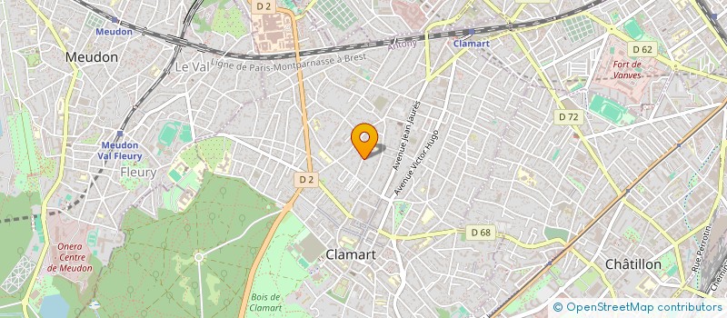localisation de l'entreprise INDIVISION MANESSIER à CLAMART