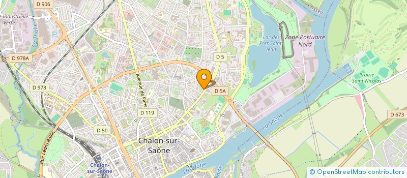 localisation de l'entreprise INDIVISION MANGEMATIN ROGER à CHALON-SUR-SAONE