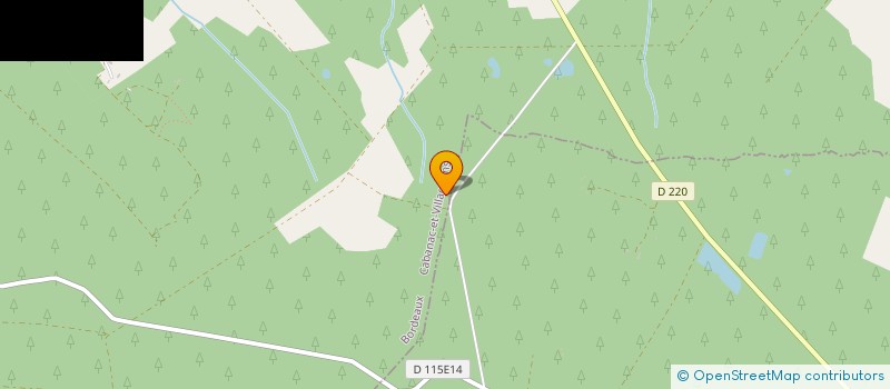 localisation de l'entreprise INDIVISION MANIERE - BAILEY  CABANAC-ET-VILLAGRAINS