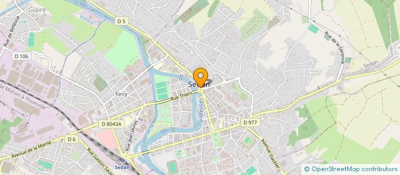 localisation de l'entreprise INDIVISION MANNEBACH à SEDAN