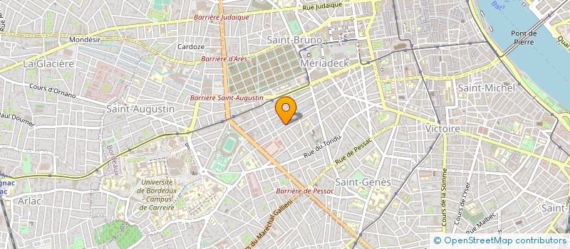 localisation de l'entreprise INDIVISION MANON CORMIER  BORDEAUX