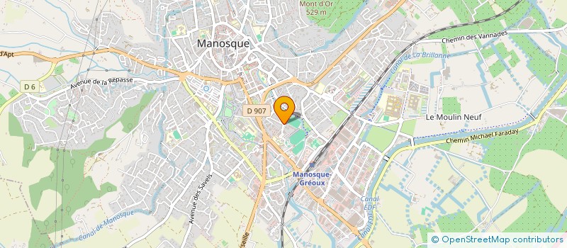 localisation de l'entreprise INDIVISION MANOSQUE à MANOSQUE