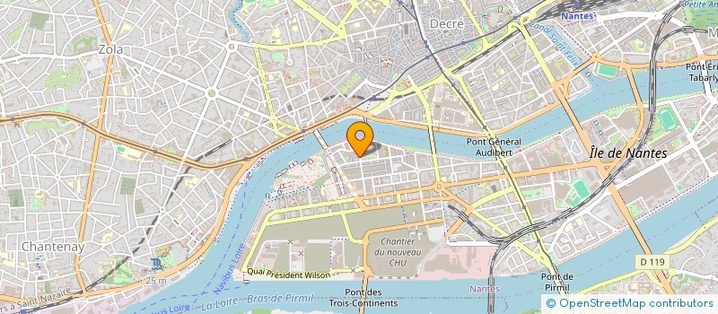 localisation de l'entreprise INDIVISION MANSAT  NANTES