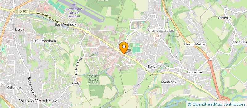 localisation de l'entreprise INDIVISION MANSEY  CRANVES-SALES