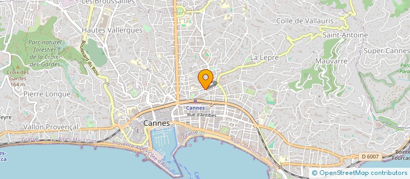 localisation de l'entreprise INDIVISION MANTRANT  CANNES