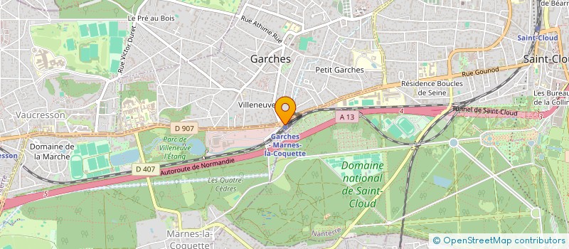 localisation de l'entreprise INDIVISION MAP KATZ à GARCHES